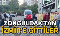 Zonguldak'tan İzmir'e gittiler