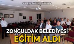 Zonguldak Belediyesi eğitim aldı