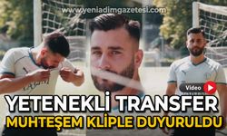 Yetenekli transfer muhteşem kliple duyuruldu