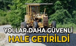 Yollar daha güvenli hale getirildi