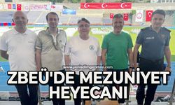 ZBEÜ'de mezuniyet heyecanı