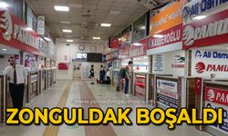 Zonguldak boşaldı: Son yolcu kalmasın!