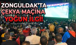 Türkiye - Çekya maçına Zonguldak'ta yoğun ilgi