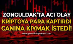 Zonguldak'ta acı olay: Kriptoya parasını kaptırdı, canına kıymak istedi