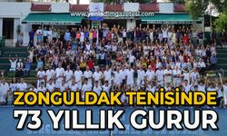 Zonguldak tenisinde 73 yıllık gurur