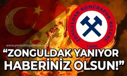 Zonguldak Kömürspor TFF'den cevap bekliyor: "Zonguldak yanıyor, haberiniz olsun!"