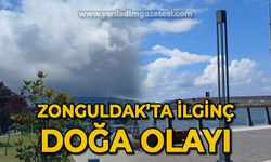 Zonguldak’ta ilginç doğa olayı