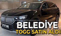 Belediye TOGG satın aldı