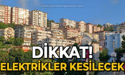 Dikkat: Elektrik kesintisi yaşanacak