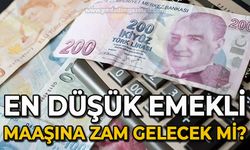 En düşük emekli maaşına zam gelecek mi?