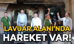 Lavuar alanında hareket