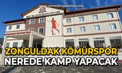 Zonguldak Kömürspor nerede kamp yapacak