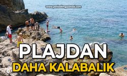 Plajdan daha kalabalık