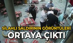 Silahlı saldırının görüntüleri ortaya çıktı