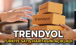 Trendyol Türkiye satış haritasını açıkladı