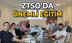 Zonguldak Ticaret ve Sanayi Odası'nda önemli eğitim