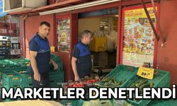 Marketler denetlendi