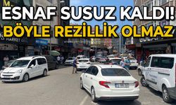 Esnaf susuz kaldı: Böyle rezillik olmaz!