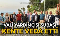 Vali Yardımcısı Turgut Subaşı kente veda etti