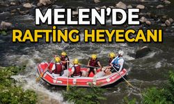 Melen Çayı'nda rafting heyecanı