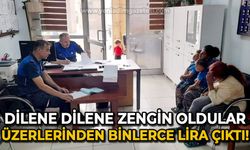 Dilene dilene zengin oldular: Üzerlerinden binlerce lira çıktı