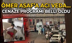 Araba çarpması sonucu yaşamını yitiren Ömer Asaf'ın cenaze programı belli oldu