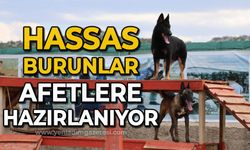 Hassas burunlar afetlere hazırlanıyor