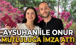 Aysuhan ile Onur mutluluğa imza attı