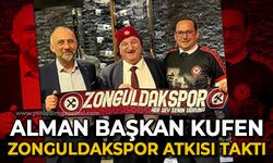 Alman Başkan Zonguldakspor atkısı taktı