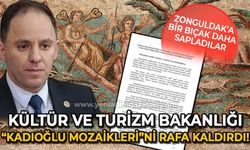 Kültür ve Turizm Bakanlığı Kadıoğlu Mozaikleri Projesi'ni rafa kaldırdı: Deniz Yavuzyılmaz'dan sert açıklama!