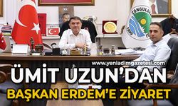 Ümit Uzun'dan Belediye Başkanı Tahsin Erdem'e ziyaret