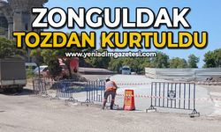 Zonguldak tozdan kurtuldu