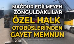Zonguldak'ta sıkıntı yok, her şey aynı devam: Vatandaşlardan Özel Halk Otobüsleri'ne teşekkür