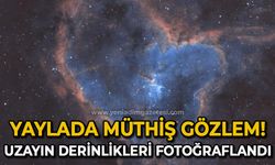 Yaylada müthiş gözlem: Uzayın derinliklerini fotoğrafladılar