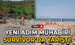 Yeni Adım muhabiri Survivor'da yarıştı: Nefes kesen parkurları tamamladı!