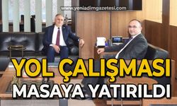 Yol çalışması masaya yatırıldı