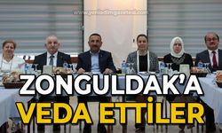 Zonguldak'a veda ettiler