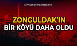 Zonguldak'ın bir köyü daha oldu