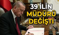 39 ilin müdürü değişti