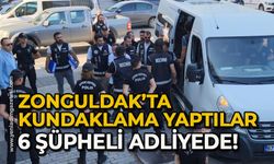 Zonguldak’ta kundaklama yaptılar: 6 şüpheli adliyede!