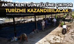 Antik Kent gün yüzüne çıkıyor: Turizme kazandırılacak