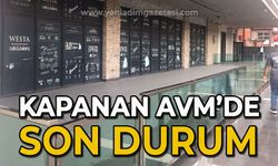 Kapanan AVM'de son durum