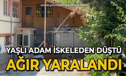 82 yaşındaki adam iskeleden düştü ağır yaralandı