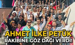 Ahmet İlke Petük rakibine göz dağı verdi!