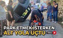 Park etmek isterken alt yola uçtu