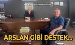 Arslan gibi destek