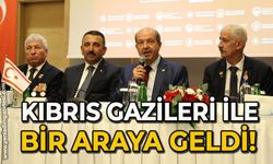 Kıbrıs Gazileri ile bir araya geldi!