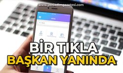 Bir tıkla başkan yanında