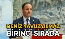 Deniz Yavuzyılmaz birinci sırada