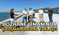 Bozhane Limanında çalışmalar sona yaklaştı